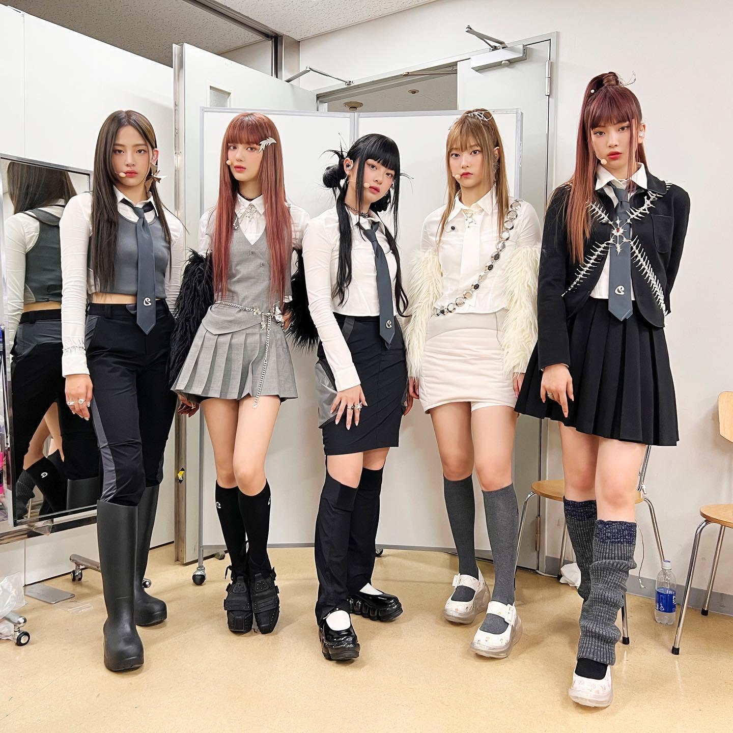 NewJeans平均年齡僅16歲,以復古風走出自我路線,(圖/翻攝自NewJeans官方IG)