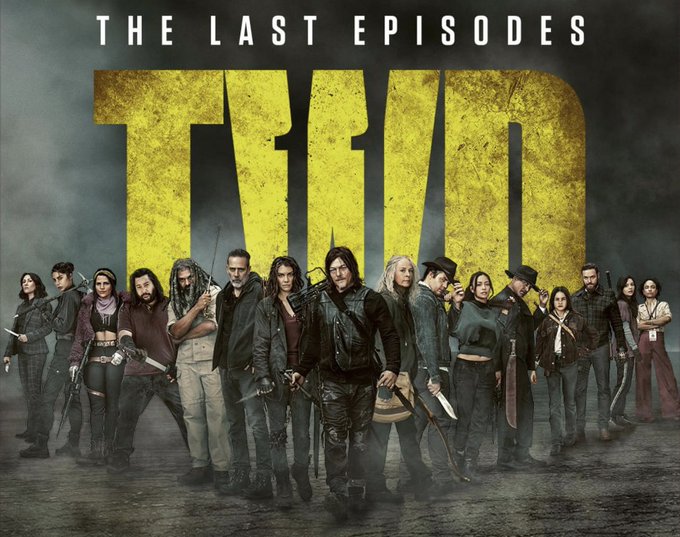 陰屍路睽違12年終於結局。(圖/翻攝自@WalkingDead_AMC推特)