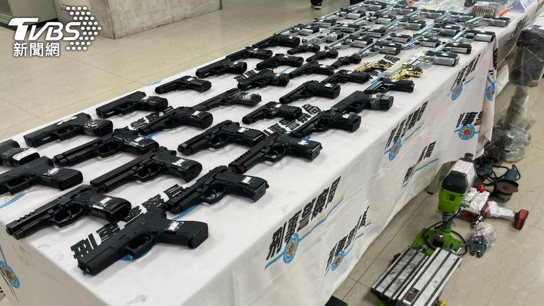 今年已查獲1087枝黑槍 警政署:非法槍枝逐年遞減