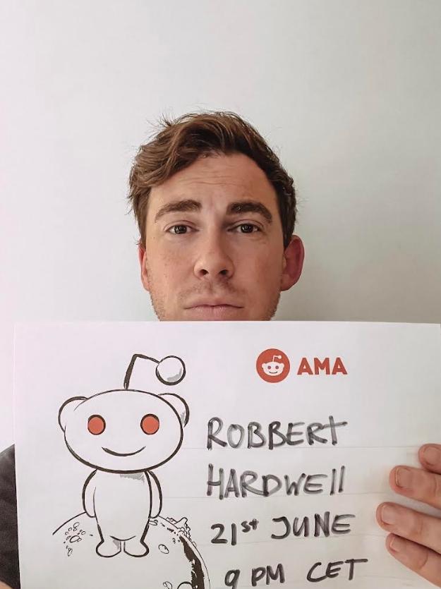 Hardwell在台灣有不少粉絲。(圖/翻攝自推特)