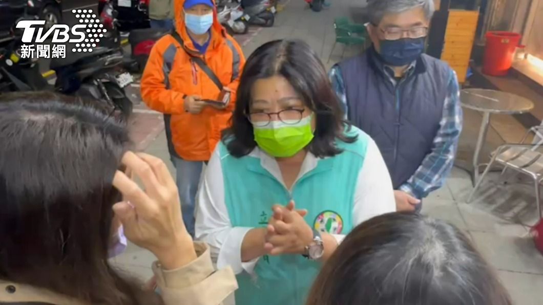 王美惠坦言,民進黨腳步要調整。(圖/記者林炫均攝)