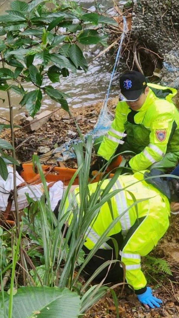 初步研判疑似跌落大排遭溪水沖走　（圖／民眾提供）