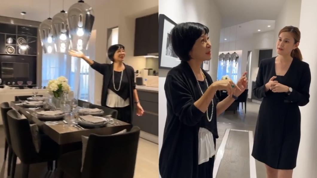 吳淡如開箱自家公司在馬來西亞的員工宿舍。(圖/翻攝自地產秘密客Ting & Sam臉書)