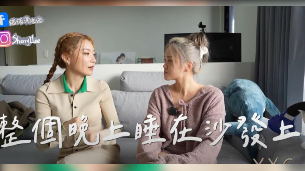 依依分享曾跟納豆吵架的經驗。(圖/翻攝自 Y.Y.C 陳依依YouTube)