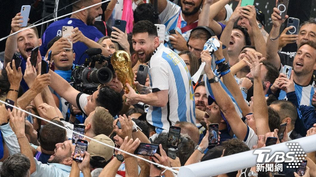 梅西是擁有最多球迷的足球員之一。(圖/達志影像美聯社)