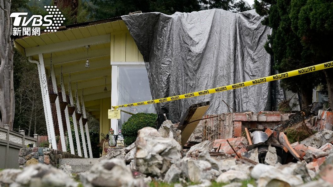 北加州地震至少2人死亡、7萬戶停電 耶誕假期恐有餘震