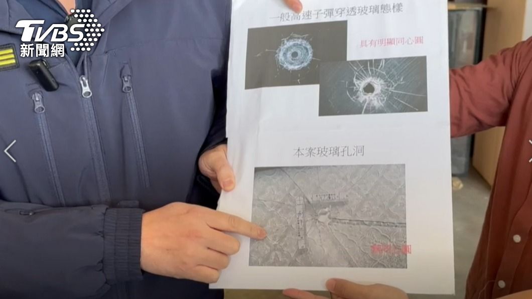 分局長表示,排除槍枝作案。(圖/TVBS)