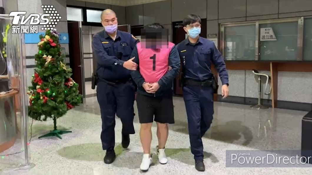 警方訊後將廖男移送法辦。(圖/TVBS)