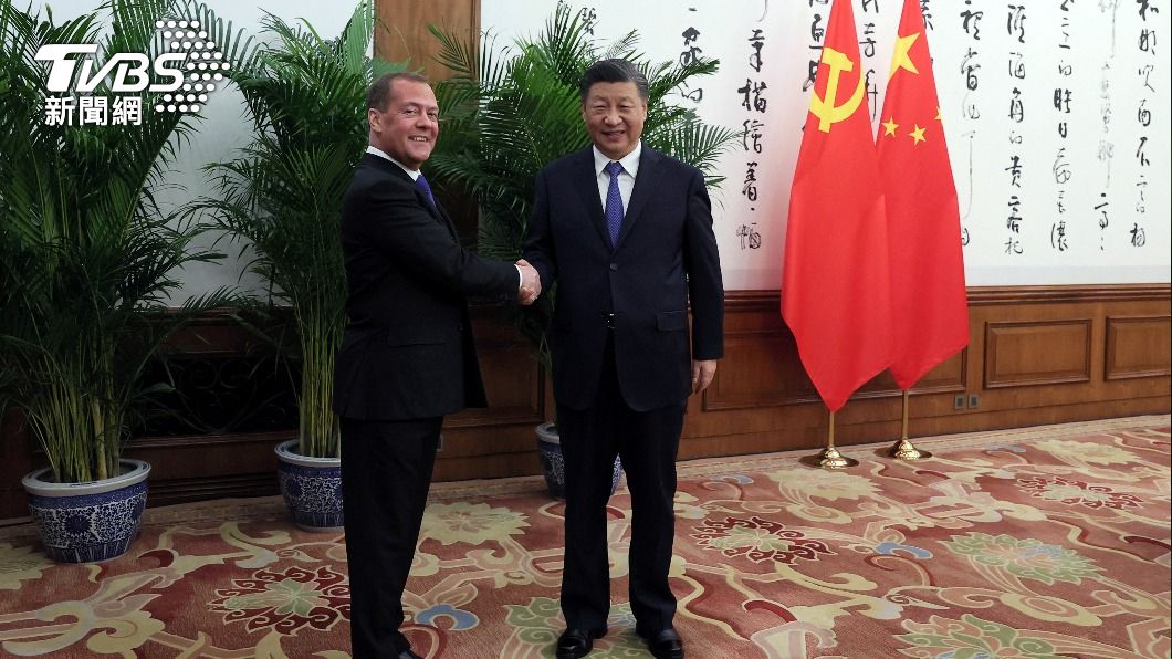 麥維德夫會習近平 轉交普欽親筆信談烏克蘭問題