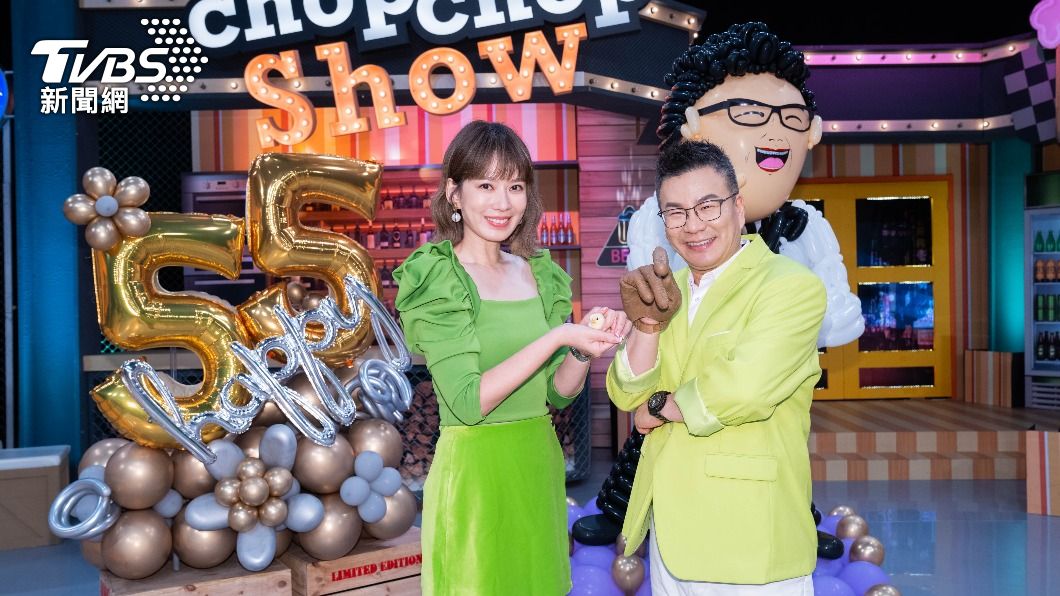主持人Melody和沈玉琳。（圖／TVBS）