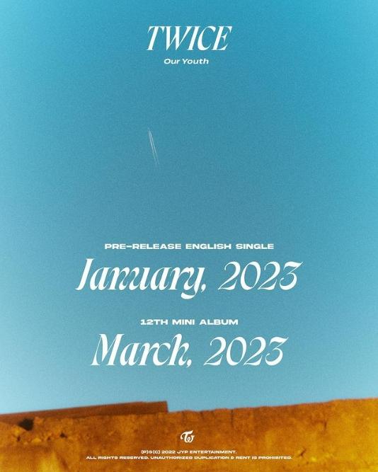 TWICE將會於2023年春天推出新專輯。(圖/翻攝自IG@twicetagram)