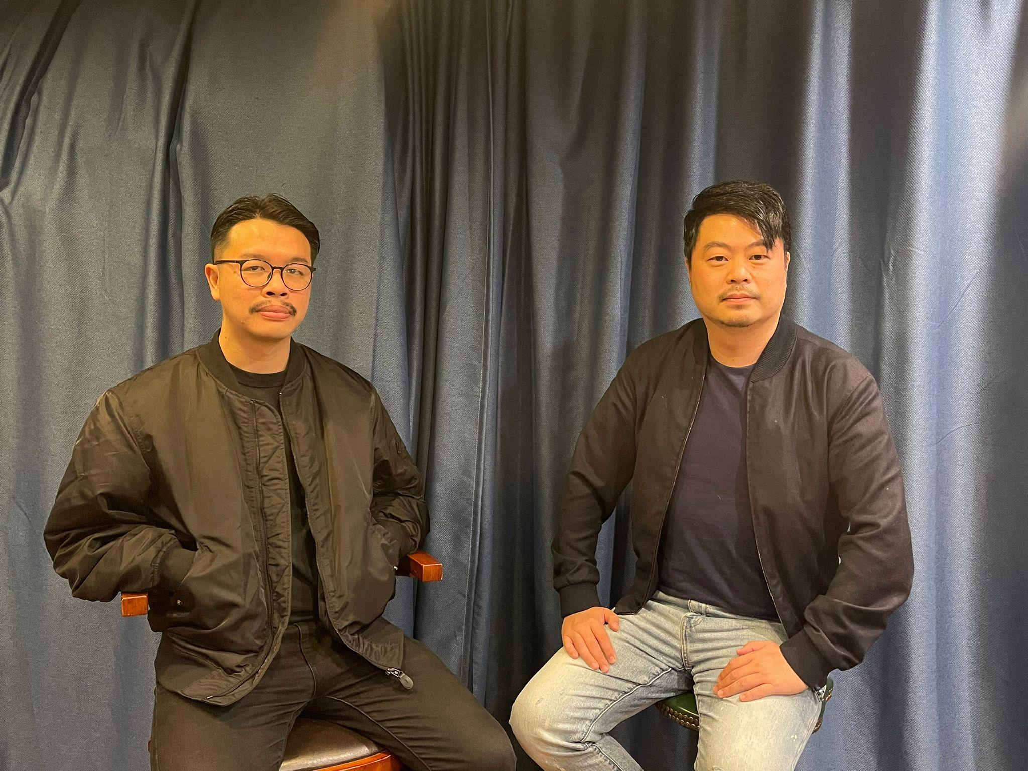 《正義迴廊》監製翁子光、導演何爵天。(圖/甲上提供)