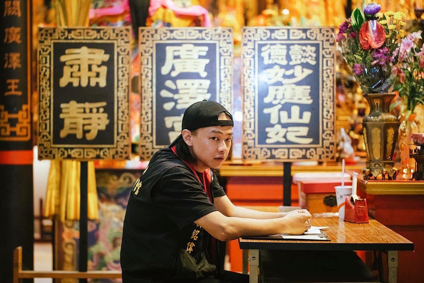 賴銘偉透露近來嬰幼兒收驚的人數變多。(圖/翻攝自賴銘偉臉書)