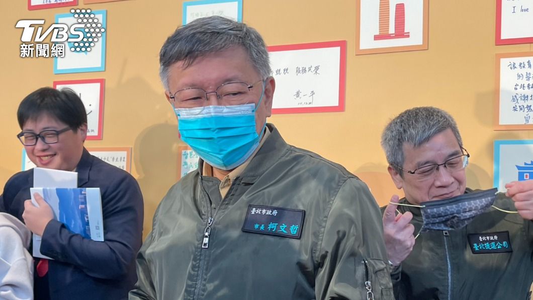 台北市長柯文哲(圖/林恩如攝)