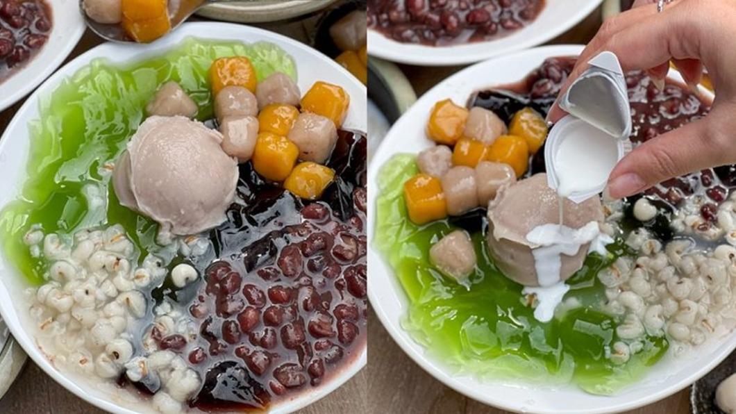 整碗的分量很大，吃1碗就很有飽足感。（圖／花露露 の花花世界提供）  