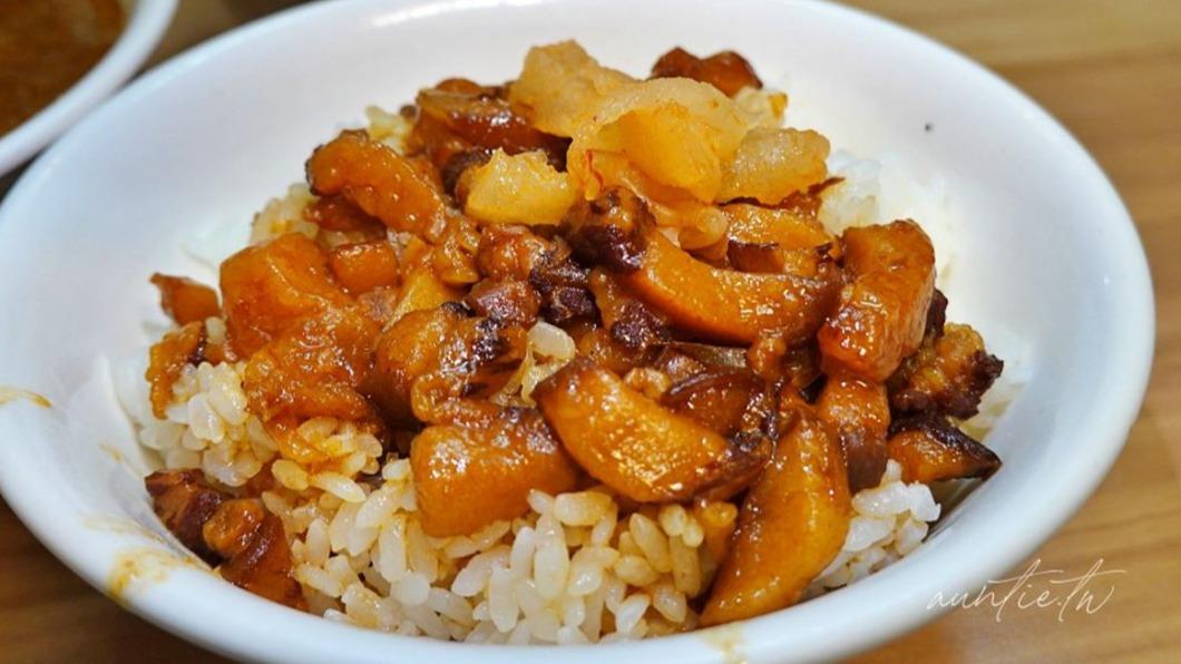 藝人浩子還有大推過這家滷肉飯。（圖／水晶安蹄不務正業過生活提供）