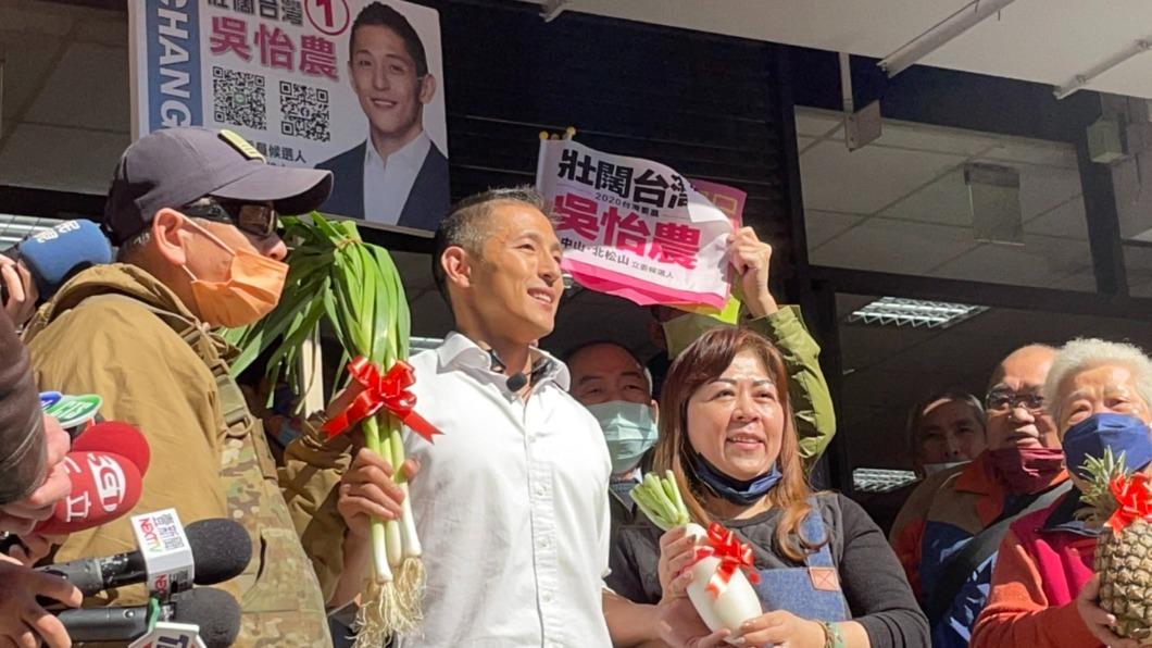 民進黨台北市第三選區立委補選候選人吳怡農。(圖/吳紹瑜攝)