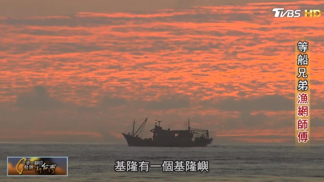 基隆夕陽(圖/TVBS)