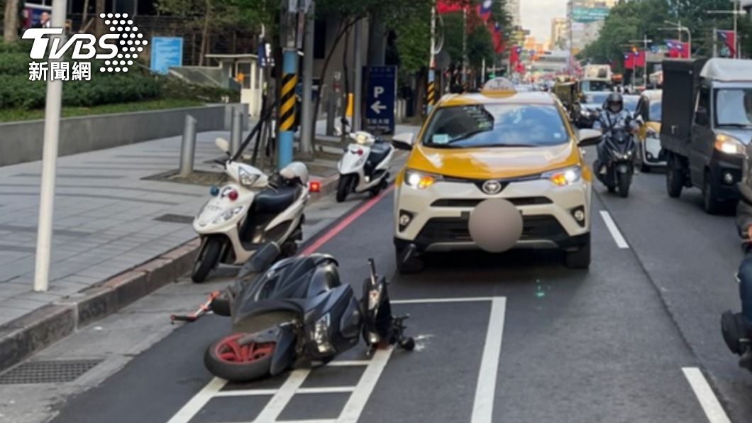 新北國王前鋒車禍骨折。（圖／TVBS）