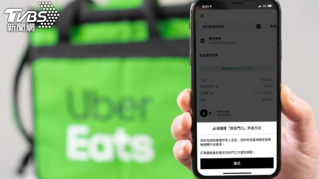 民眾實測UberEats優惠碼出現bug。(示意圖/shutterstock達志影像)