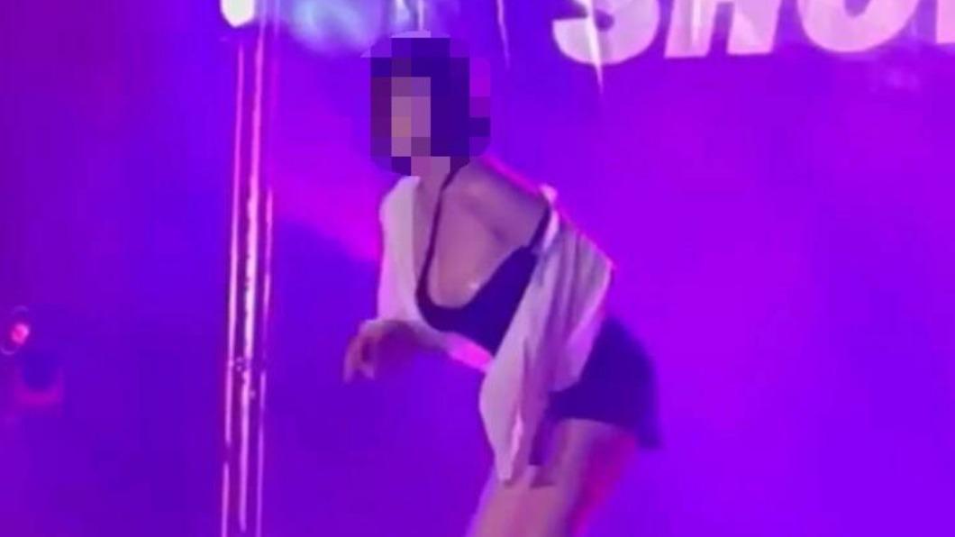 掉了!警專女學生熱舞「肩帶滑落」嗨爆 校方:青春活力