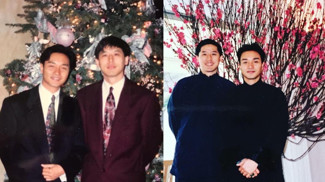 唐鶴德以「未亡人」的身份收藏張國榮骨灰。(圖/翻攝自@dhttong IG)
