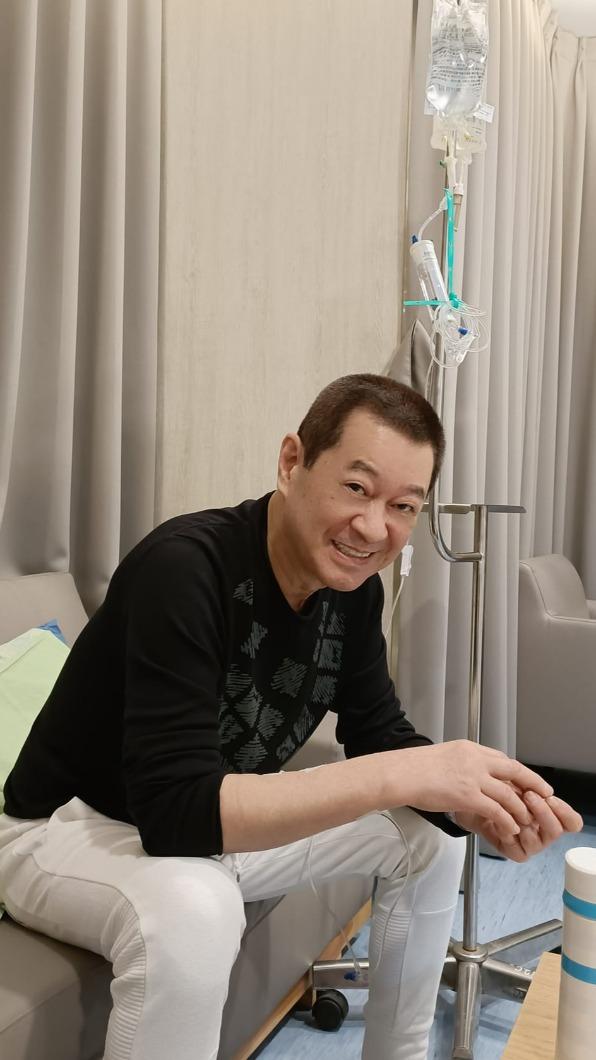 蔡小虎狀態終於回穩,醫生更說他明天就能出院。 (圖/翻攝自蔡小虎臉書)