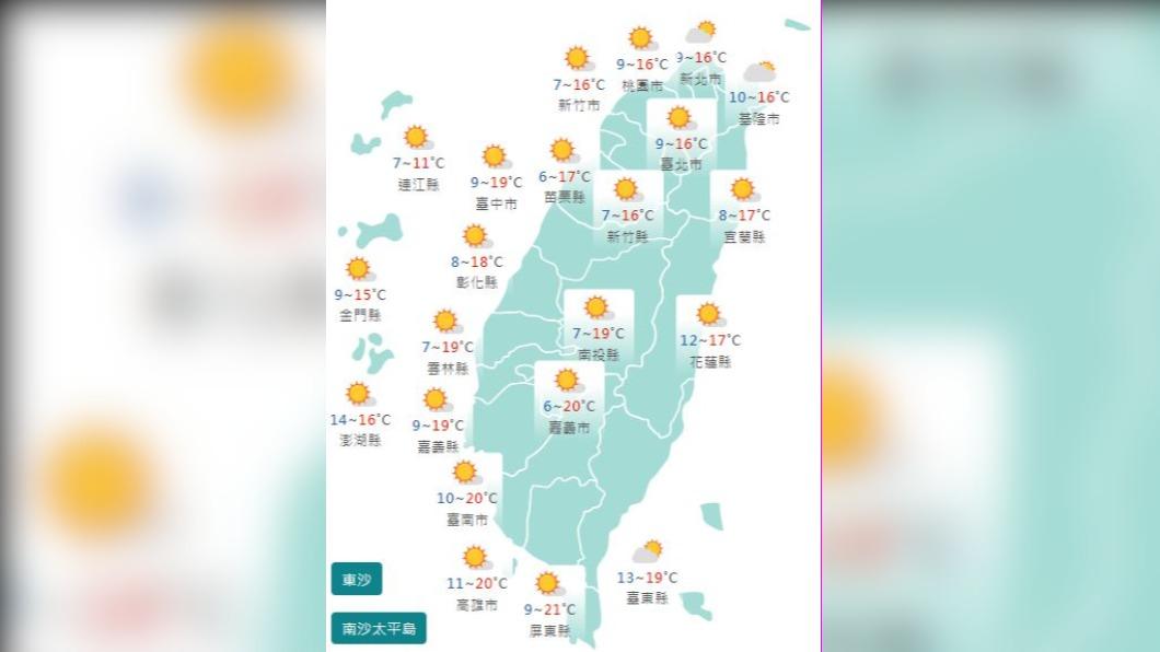 圖/中央氣象局