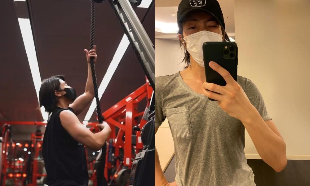 山下智久平時就常分享健身日常。(圖/翻攝自tomo.y9 IG)