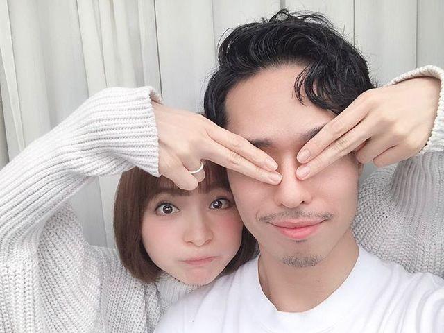 篠田麻里子跟A先生（右）結婚時還高調曬愛。（圖／翻攝自篠田麻里子IG）
