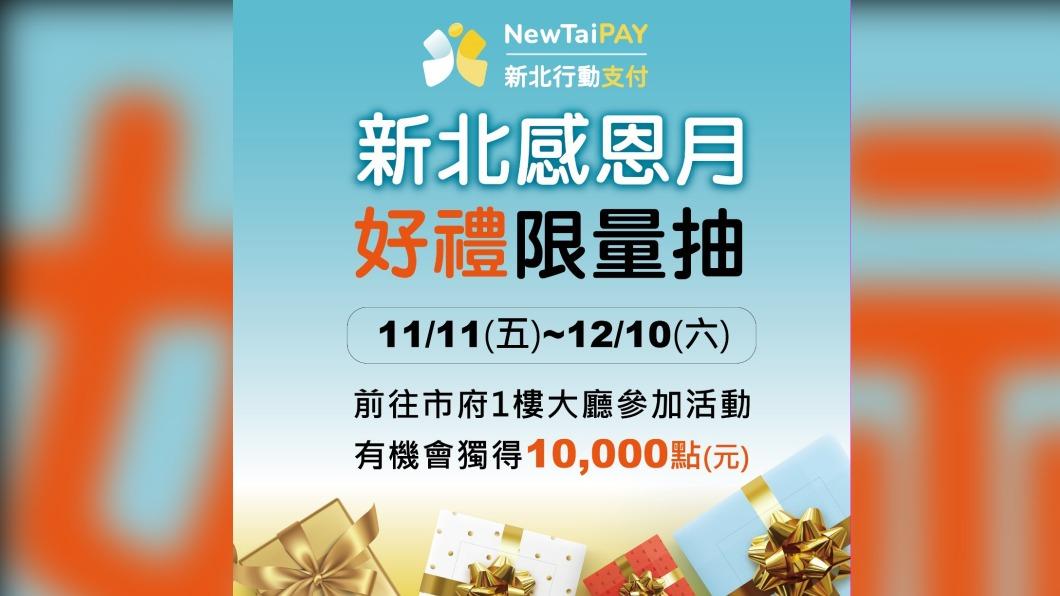 NewTaiPAY相關活動共分成2波,民眾只要完成指定任務,就有望把1萬元帶回家。(圖/翻攝自新北市政府官網)