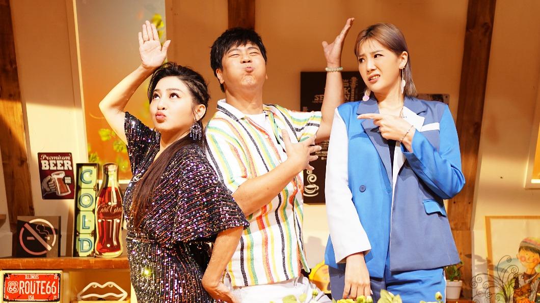 王彩樺(左起)、邵大倫、 郭婷筠日前錄影。(圖/公視提供)