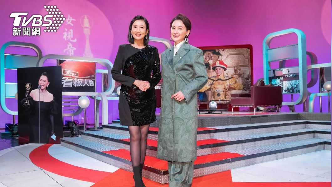 主持人方念華與陳亞蘭。(圖/TVBS)