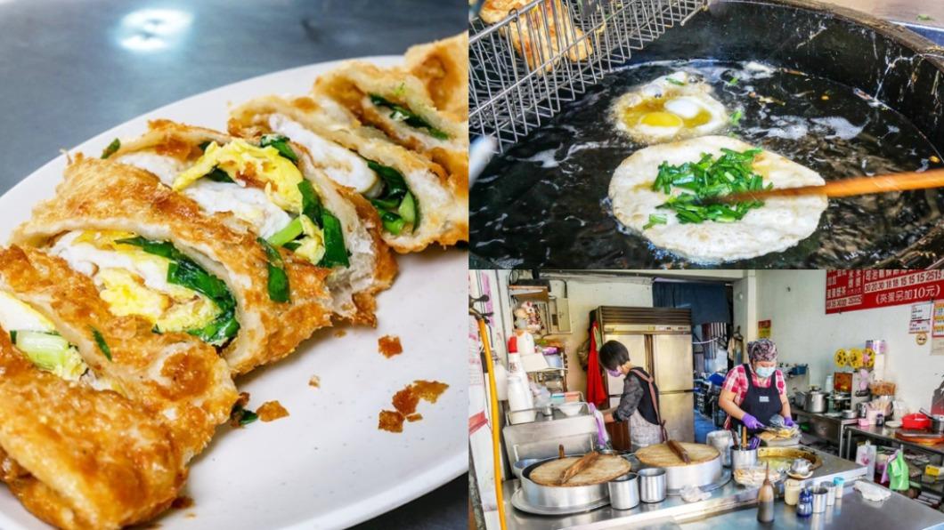 老饕激推台北最好吃！現擀現炸「韭菜炸蛋餅」飄香60年