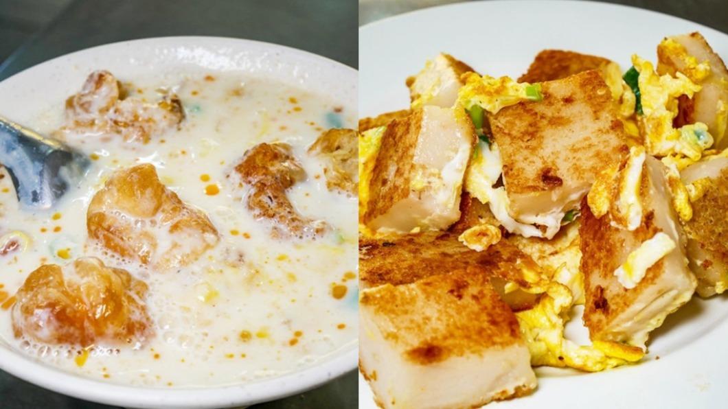  鹹豆漿、蘿蔔糕加蛋也算是必點餐點。（圖／鄉民食堂提供）