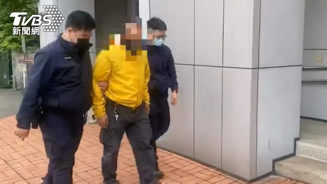 警方循線找到動手的林男。(圖/TVBS)