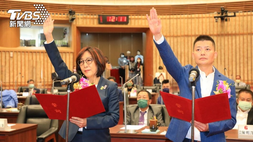 曾俊傑當選副議長。(圖/TVBS)
