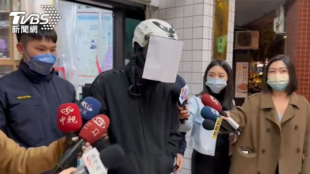 男子涉嫌酒駕逃逸。（圖／TVBS）