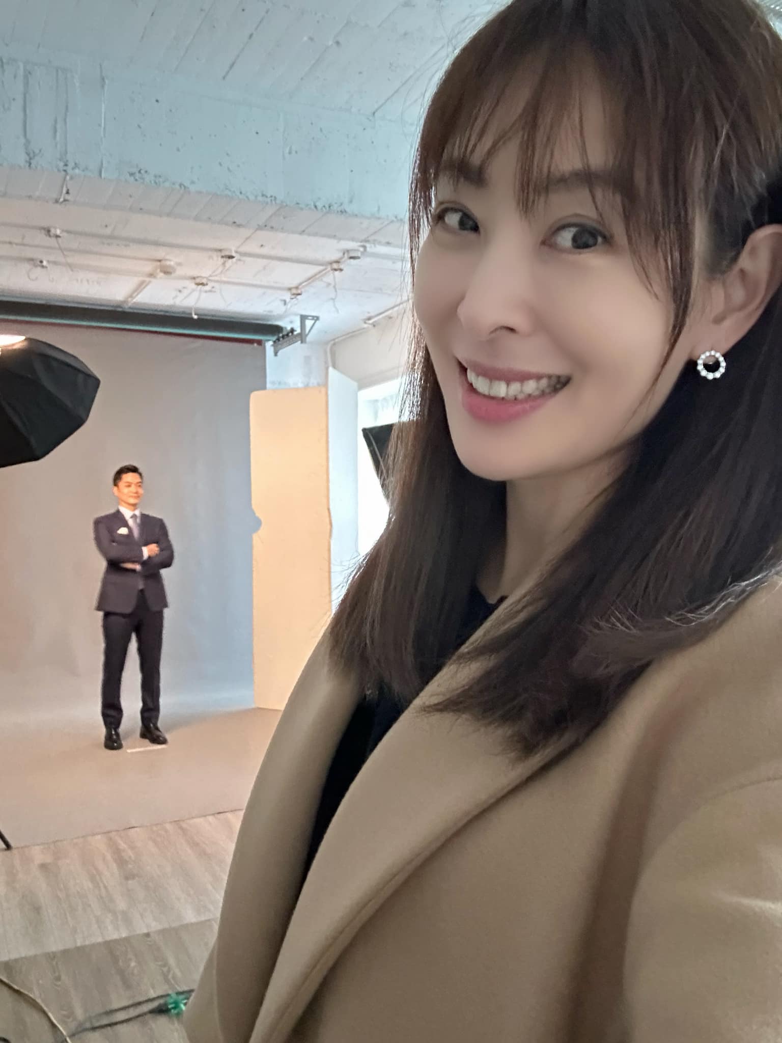 賈永婕曬出和蔣萬安合照。(圖/翻攝自賈永婕臉書)