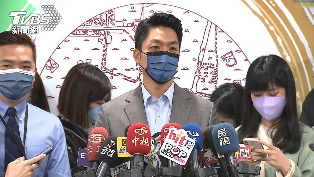 新任台北市長蔣萬安上任。（圖／TVBS）