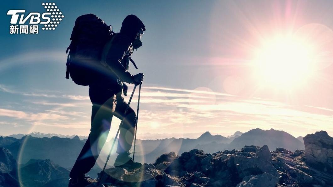 登山者常出現失溫的現象。(示意圖/shutterstock達志影像)