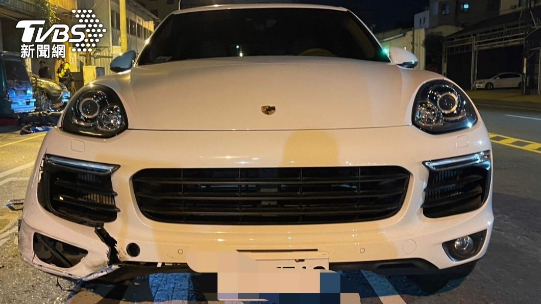 聖誕節GG!男大生騎車撞保時捷 維修費可買國產車