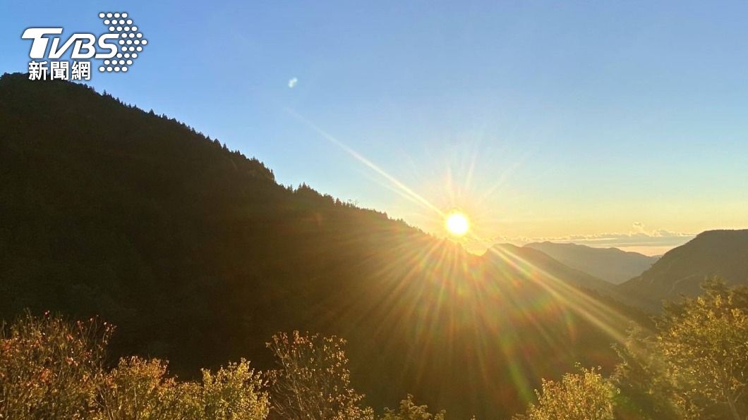 太平山俱樂部日出。(圖/羅東林管處提供)