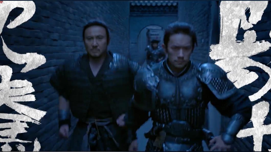 《滿江紅》今發布預告,沈騰與易烊千璽擔任男主角。(圖/翻攝自《滿江紅》微博)