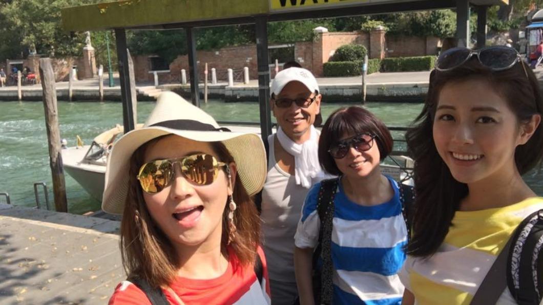 Selina首次帶家人飛往義大利,規劃行程壓力極大,更讓她淚灑歐洲。(圖/翻攝自Selina臉書)