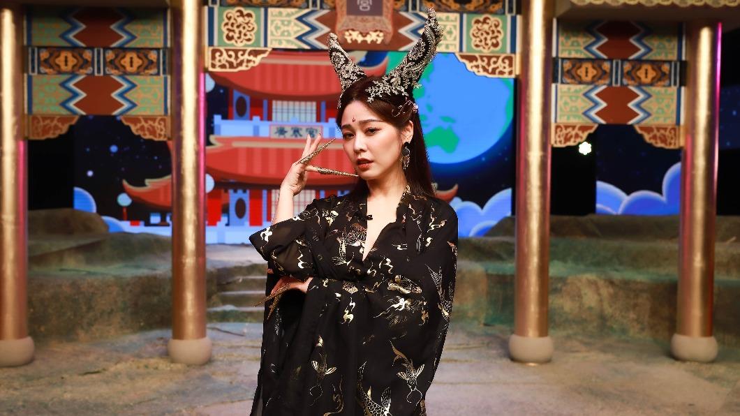 白家綺扮演「嘿山老么」。（圖／民視提供）