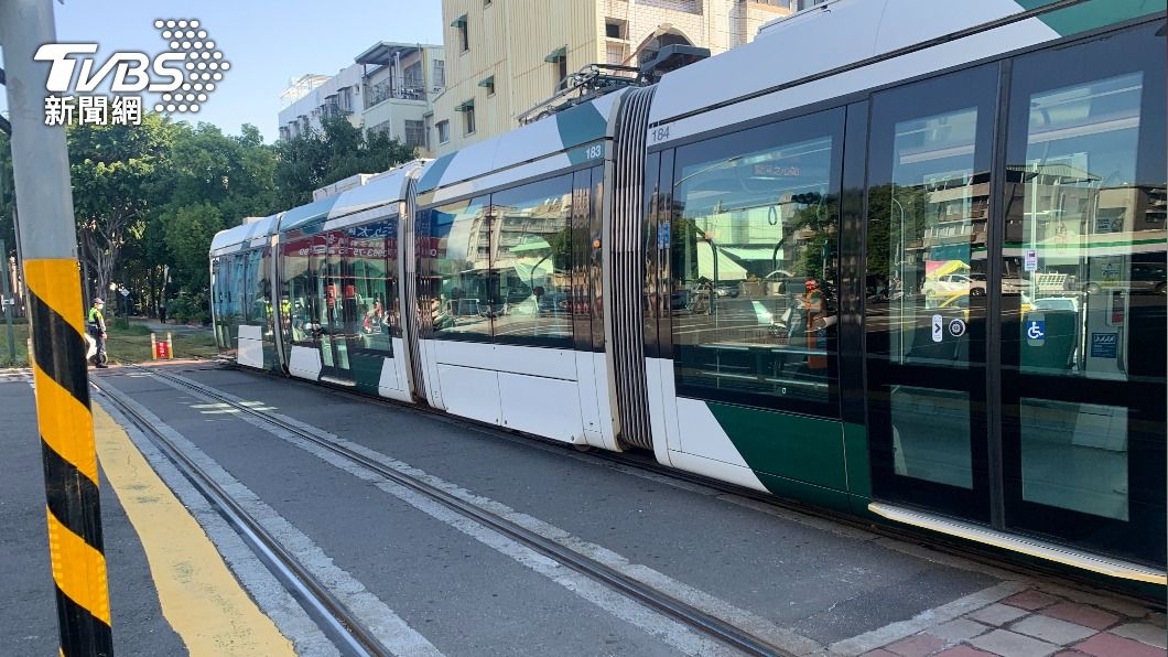 列車無明顯刮痕。(圖/TVBS)