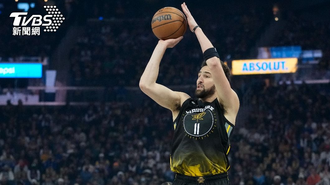 一名西區高層透露,2024年休賽季成為自由球員的湯普森(Klay Thompson)很有機會轉投湖人。(圖/達志影像美聯社)