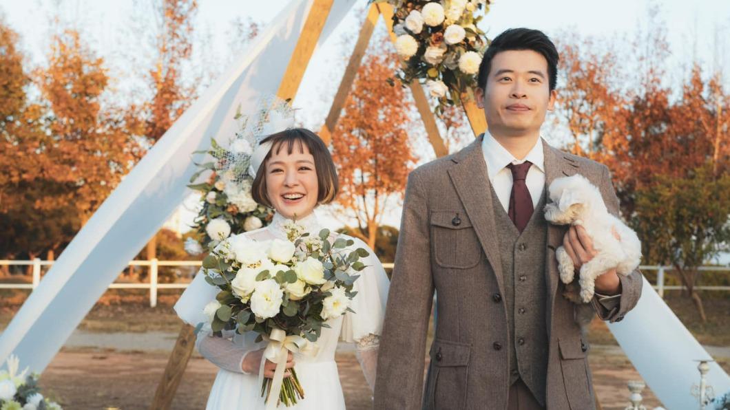 林彥君結婚了。(圖/翻攝自151臉書)