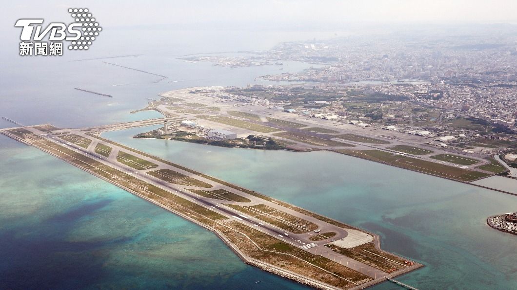 日本沖繩那霸機場。（圖／達志影像美聯社）